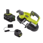 RYOBI 18V ONE+ 2-1/2 in. Compact Band Saw Kit with 4.0 Ah Battery and Charger thumbnail 1
