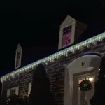 Brite Star 60-Light Pure White Amazing Ice Drip LED Icicle Light Set thumbnail 3