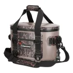 Camp-Zero 13.9 Qt. Soft Cooler, 20-Can Capacity, Beige and Camo thumbnail 2