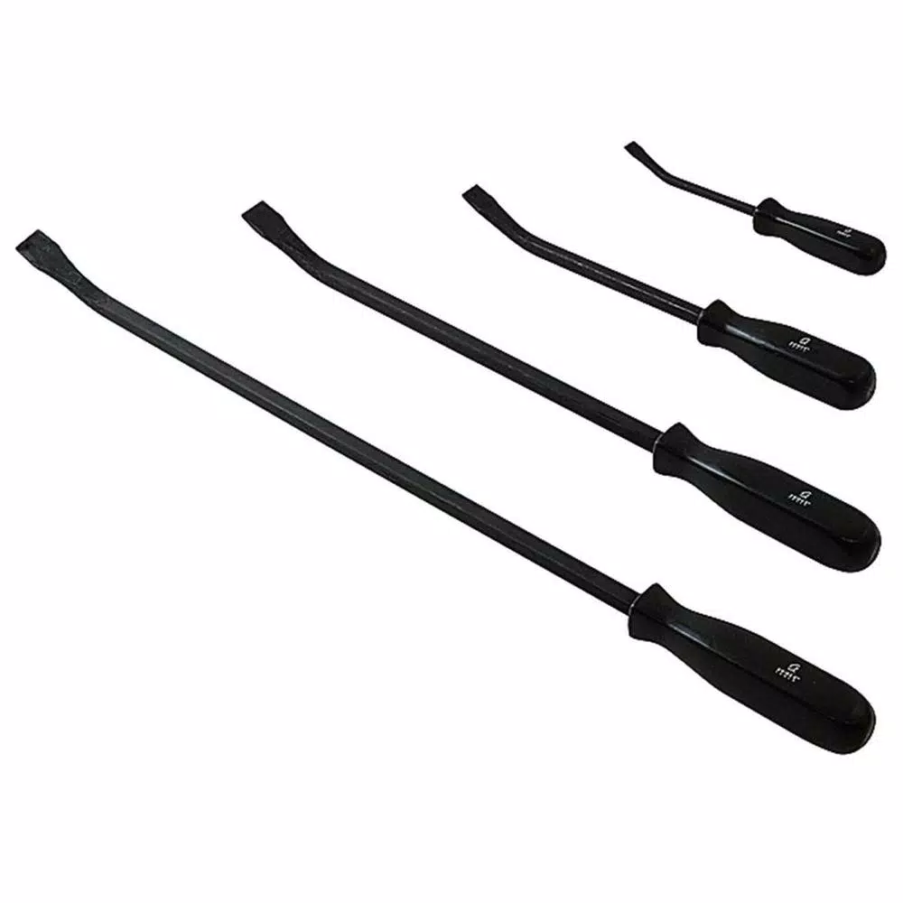 SUNEX TOOLS Sunex Hand Tools 4-Piece Pry Bar Set, Heat Treated Alloy Steel