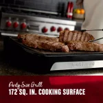 George Foreman Smokeless Indoor Countertop Grill, 172 sq. in. Cooking Surface, Black thumbnail 9