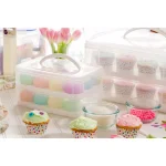 Snapware Snap N Stack 2-Layer Cupcake and Dessert Carrier thumbnail 5