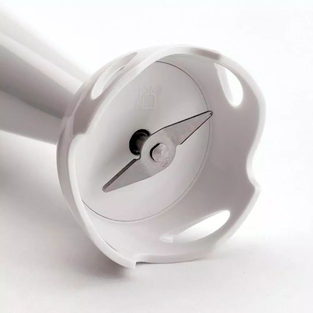 Betty Crocker 2-Speed White Immersion Blender with 600 ml Beaker and Stainless Steel Blade