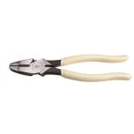 Klein Tools 9 in. Hi-Viz Side Cutting Pliers for Heavy Duty Cutting thumbnail 1