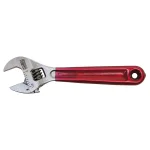 Klein Tools 4 in. Adjustable Wrench, 1/2 in. Capacity, Forged Alloy Steel thumbnail 1