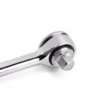 Stark 1/2 in. Drive Quick Release Ratchet, 72-Tooth Polished Chrome Vanadium Steel Hand Tool thumbnail 3