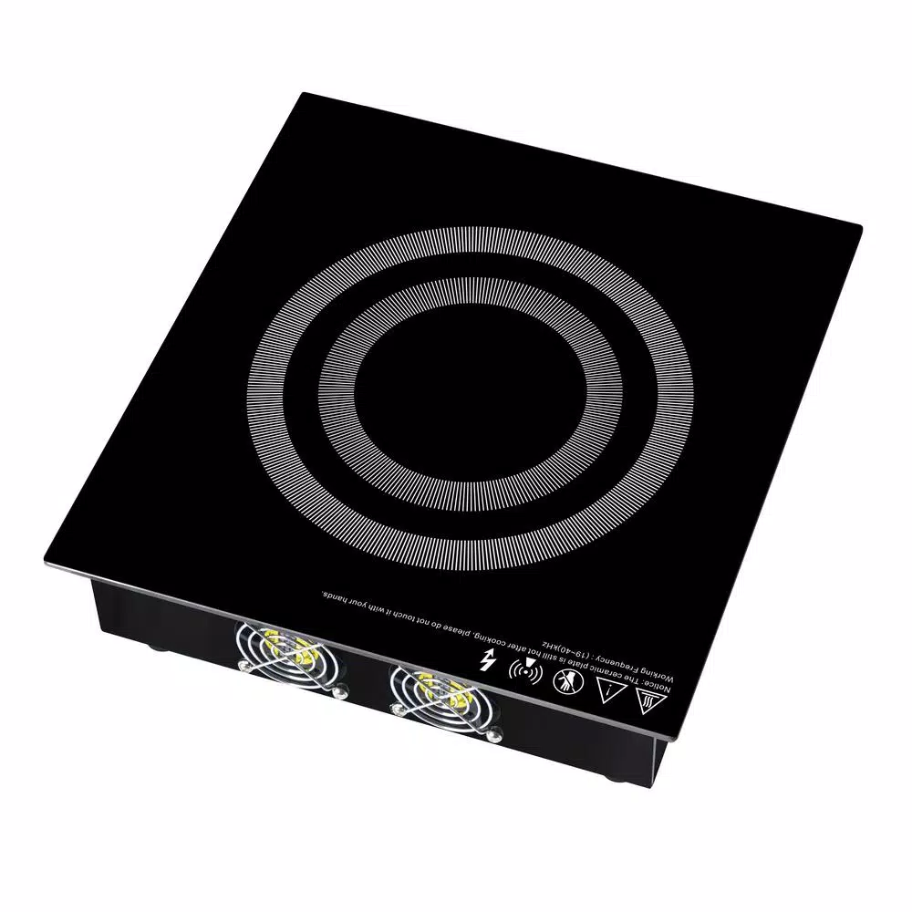 SPT 3400-Watt Commercial Built-In Induction Range, 220-240V Single Burner Hot Plate
