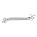 TEKTON 5/8 in. x 11/16 in. 45° Offset Double Box End Wrench thumbnail 2