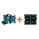 Makita 18V LXT Brushless Cordless Impact Driver Kit (3.0Ah) with 35-Piece Impact XPS Bit Set thumbnail 1