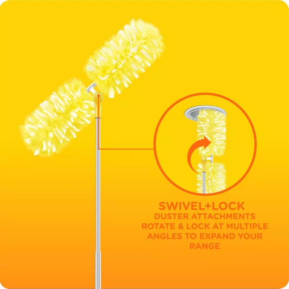 Swiffer Super Extender Duster Kit with Heavy-Duty Refills - 6 ft. Reach