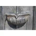 Kenroy Home Royal Resin Wall Fountain with Lion Head Design and LED Light, Zinc Finish thumbnail 2