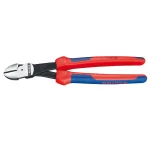 KNIPEX 10 in. High Leverage Angled Diagonal Cutters with Comfort Grip thumbnail 1
