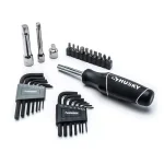 Husky 119-Piece Mechanics Tool Set with 1/4 in. and 3/8 in. Drive Ratchets thumbnail 3