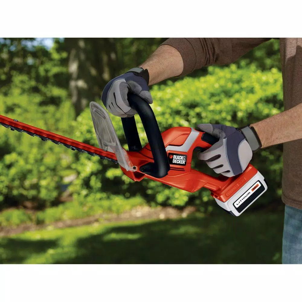 BLACK+DECKER 24 in. 40V MAX Cordless Lithium-Ion Hedge Trimmer, Tool Only