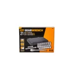 GEARWRENCH 3/8 in. Drive SAE Standard Socket Set with Ratchet and Extensions, 21-Piece thumbnail 4