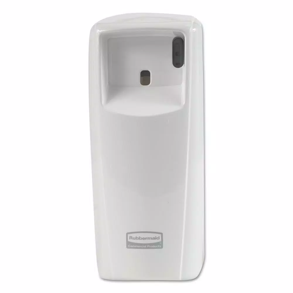 Rubbermaid Commercial Products Standard LCD Aerosol Air Freshener Dispenser System, White