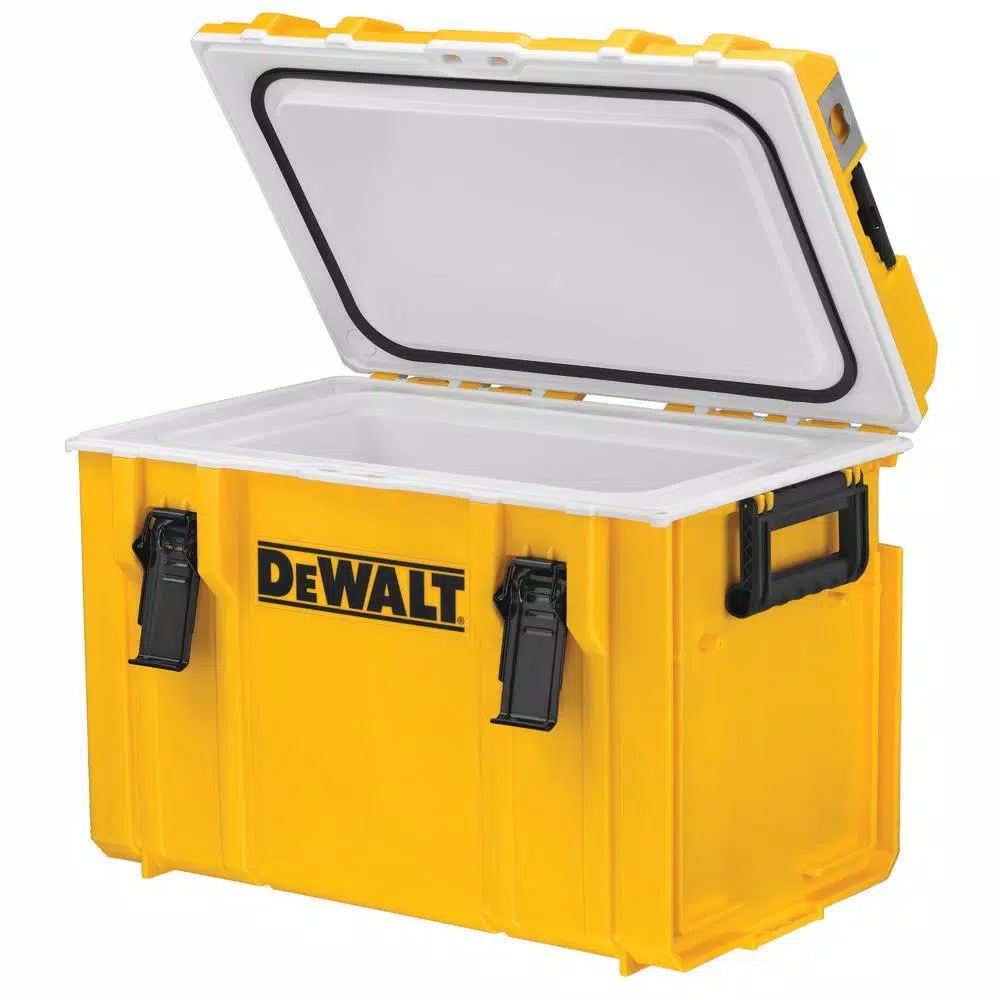 DEWALT TOUGHSYSTEM Portable Radio & Digital Music Player with Tool Box Cooler Bundle