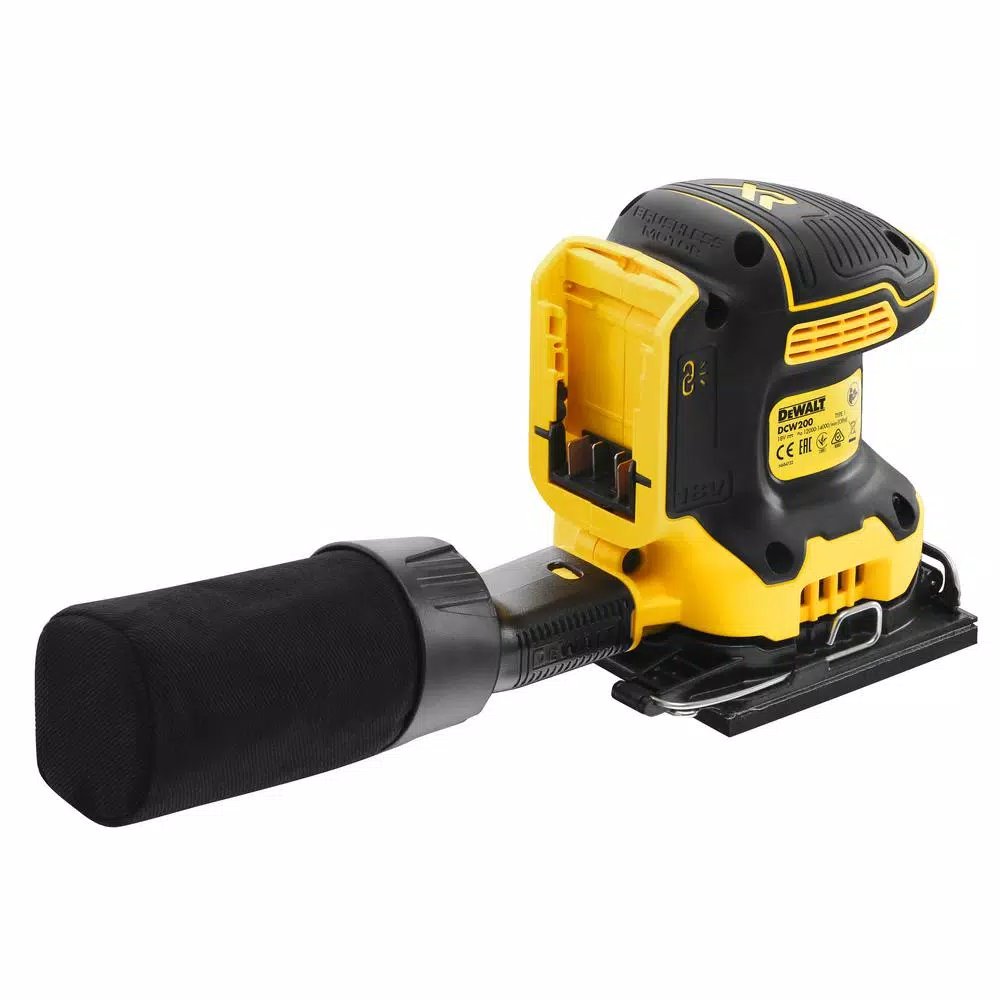 DEWALT 20V MAX XR Cordless Brushless 1/4 Sheet Variable Speed Sander (Tool-Only)