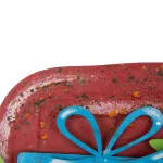 Glitzhome 31.89 in. Rusty Metal Christmas Truck Yard Stake and Wall Decor thumbnail 6