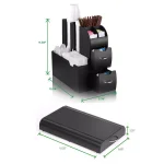 Mind Reader 2-Piece Coffee Condiment Organizer Set with 50-Pod Capacity Storage Drawer, Black thumbnail 7