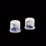 Golden Rabbit Blue Crab Enamelware Salt and Pepper Shakers, Set of 2 thumbnail 5