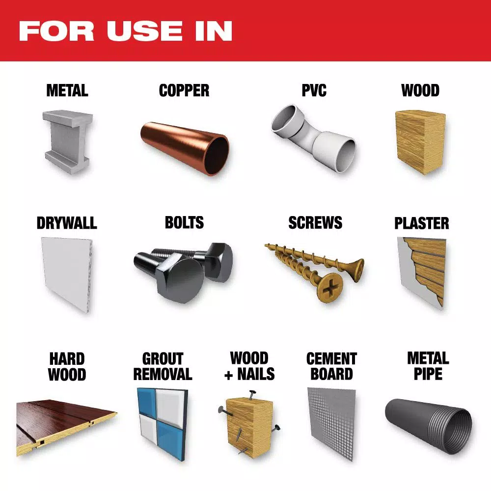 Milwaukee OPEN-LOK 12-Piece Oscillating Multi-Tool Blade Variety Pack - Universal Fit