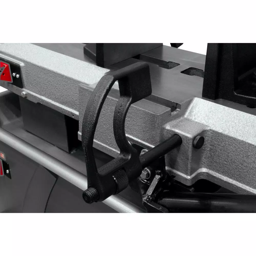 JET HVBS-712 3/4 HP 7 in. x 12 in. Metalworking Horizontal and Vertical Band Saw with Closed Stand