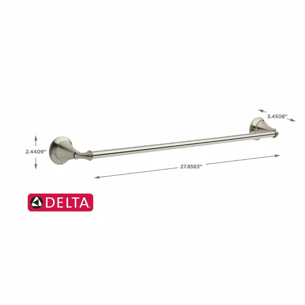 Delta Linden 24 in. Stainless Steel Single Towel Bar
