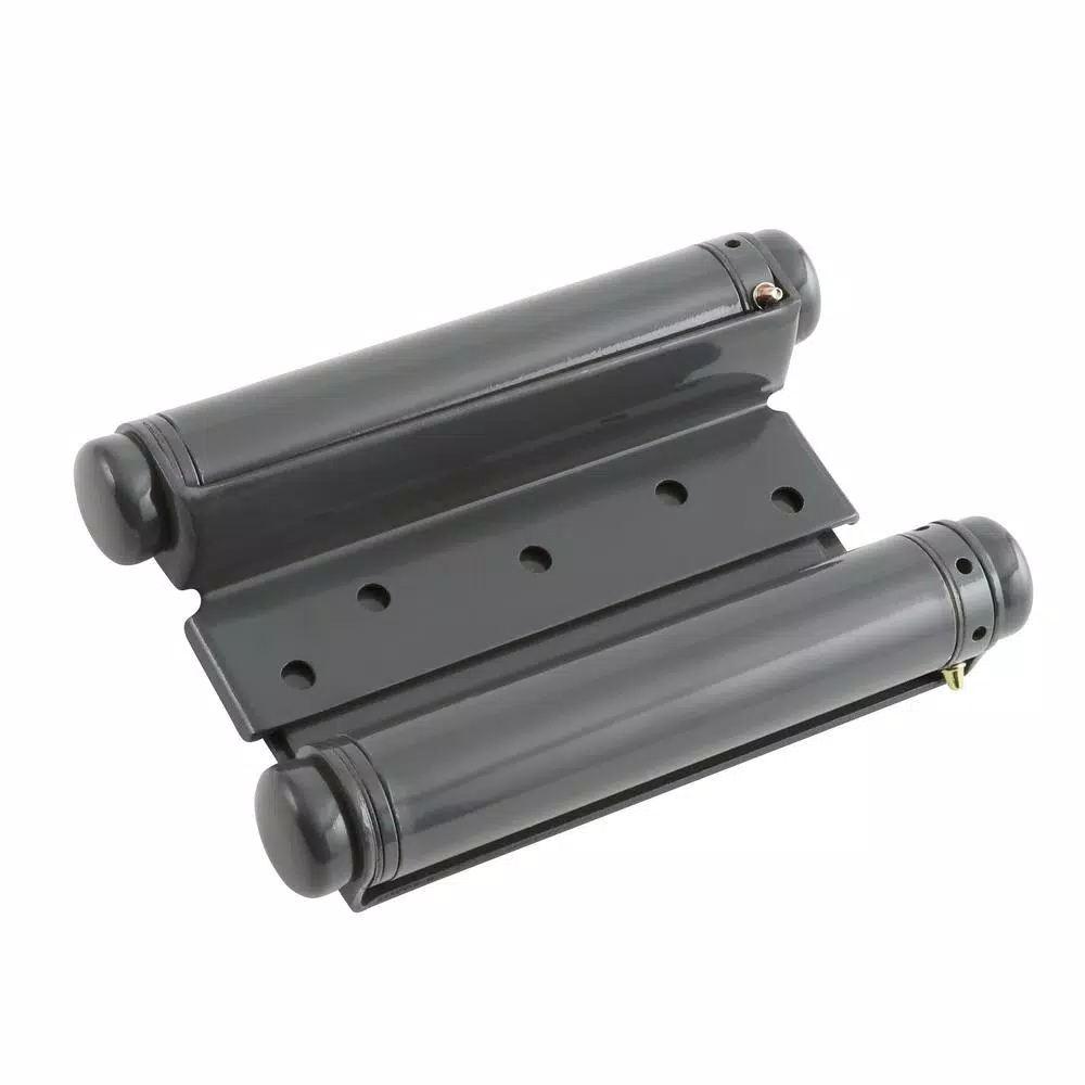 Taco Trans-Atlantic Co. 6 in. Double Acting Spring Hinge, Steel Base, Prime Coat (Set of 2)