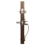 Copper Creek Colonial Handleset with Waverly Lever Trim, Satin Stainless Steel thumbnail 3