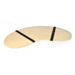 Trademark Innovations 32 in. Portable Curved Wood Lap Desk with Storage Straps thumbnail 1
