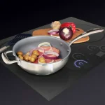 Chantal Induction 21 Steel 3 Qt. Stainless Steel Ceramic Nonstick Saute Pan, Brushed Stainless Steel thumbnail 6