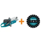 Makita 14 in. 73 cc Gas Power Cutter with Bonus 14 in. Diamond Blade (EK7301) thumbnail 1