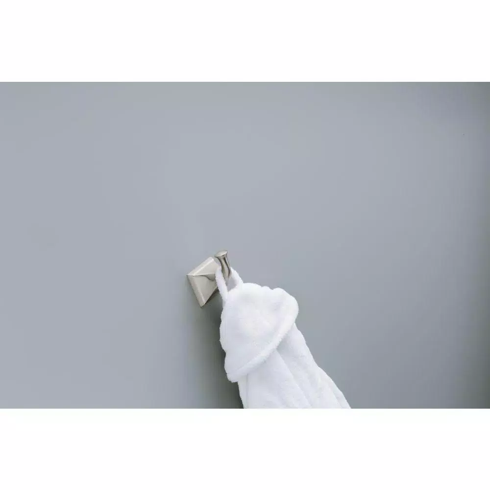 Delta Everly Single Towel and Robe Hook in Brushed Nickel