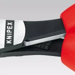 KNIPEX 7-1/4 in. High Leverage Angled Diagonal Cutters with Comfort Grip thumbnail 2