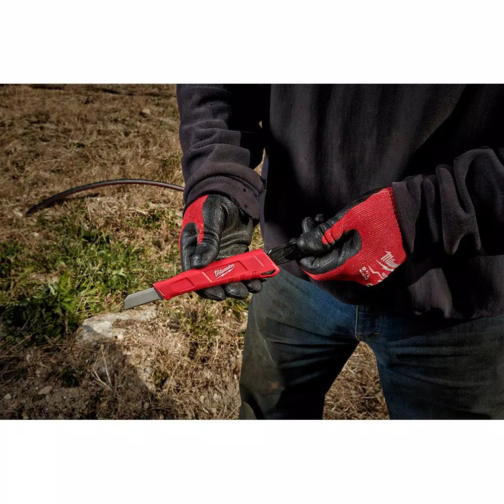 Milwaukee Lineman's Underground Knife with Stainless Steel Spear Point Blade