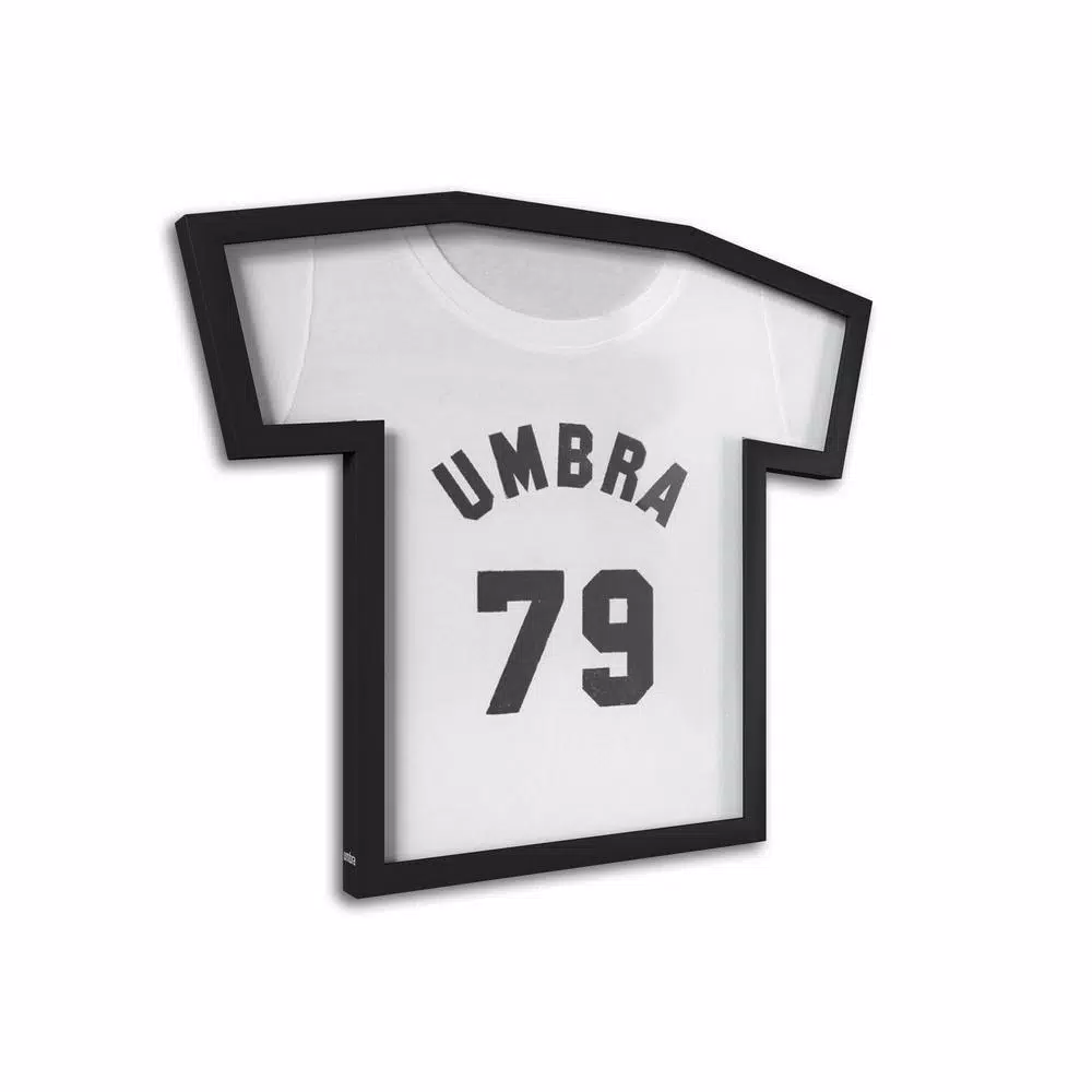 Umbra T-Frame Black T-Shirt Display Frame, 21.25 x 19.5 in