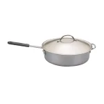 Nordic Ware 6 Qt. Aluminum Nonstick Saute Pan with Glass Lid, 12 in. thumbnail 1