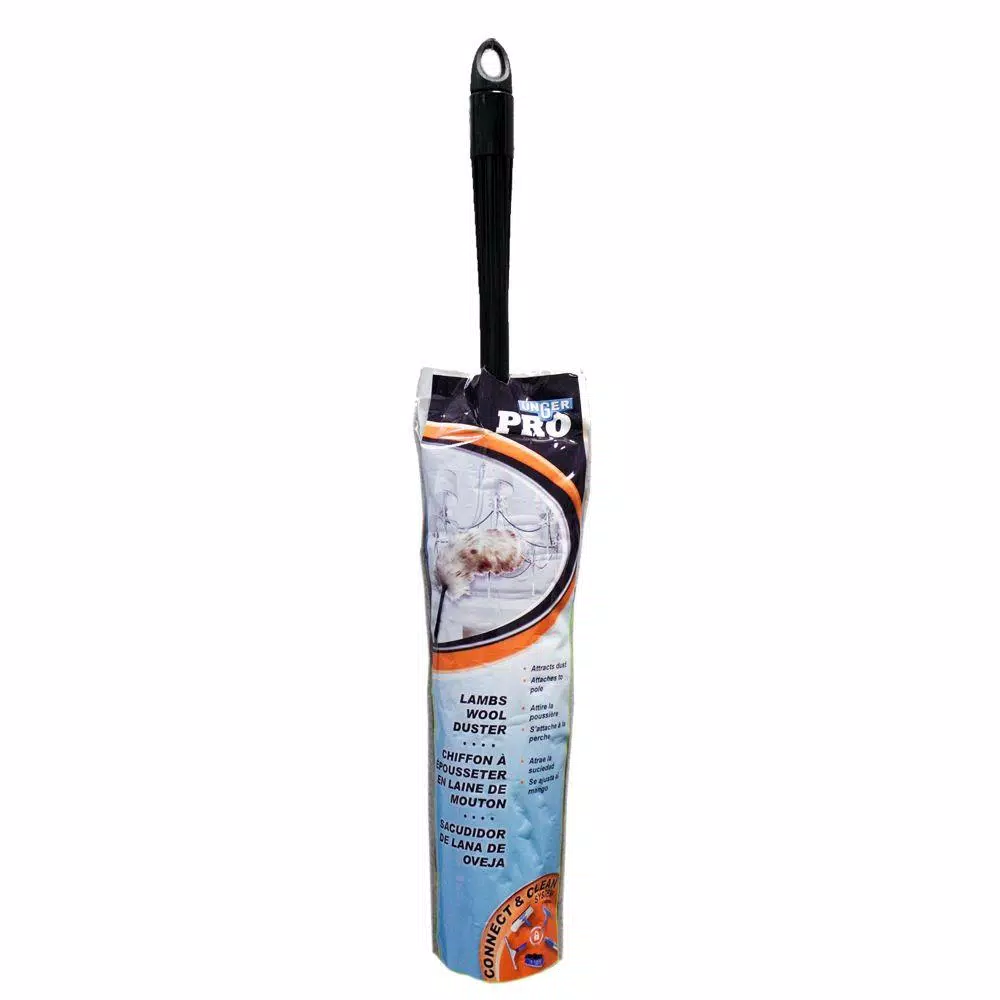 Unger Pro 18 in. Lambswool Duster with Bendable Head