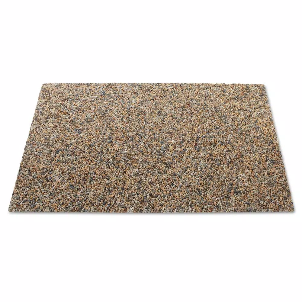 Rubbermaid Commercial Products Rubbermaid Commercial Landmark Series Stone River Rock Panels (Case of 4)