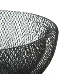 Mind Reader Black Metal Mesh Fruit Bowl - Round Decorative Wire Produce Basket thumbnail 5