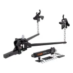 CURT Short Trunnion Bar Weight Distribution Hitch Kit (8K-10K lbs GTW, 28-3/8" Bars) thumbnail 1