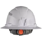 Klein Tools Vented Full Brim Style Hard Hat, Class C, Type 1, White thumbnail 6