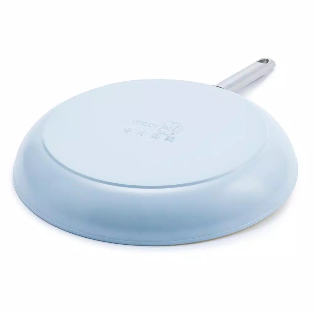 GreenPan Padova 10-Piece Ceramic Nonstick Cookware Set, Light Blue