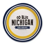 Magnolia Lane Michigan NCAA Officially Licensed 13.5 in. Melamine Serving Bowl thumbnail 1