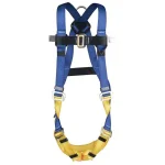 Werner BaseWear Standard Universal Safety Harness, 1 D-Ring, Blue thumbnail 1