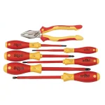 Wiha 7-Piece 8 in. Insulated Screwdriver Set with Lineman's Pliers thumbnail 2