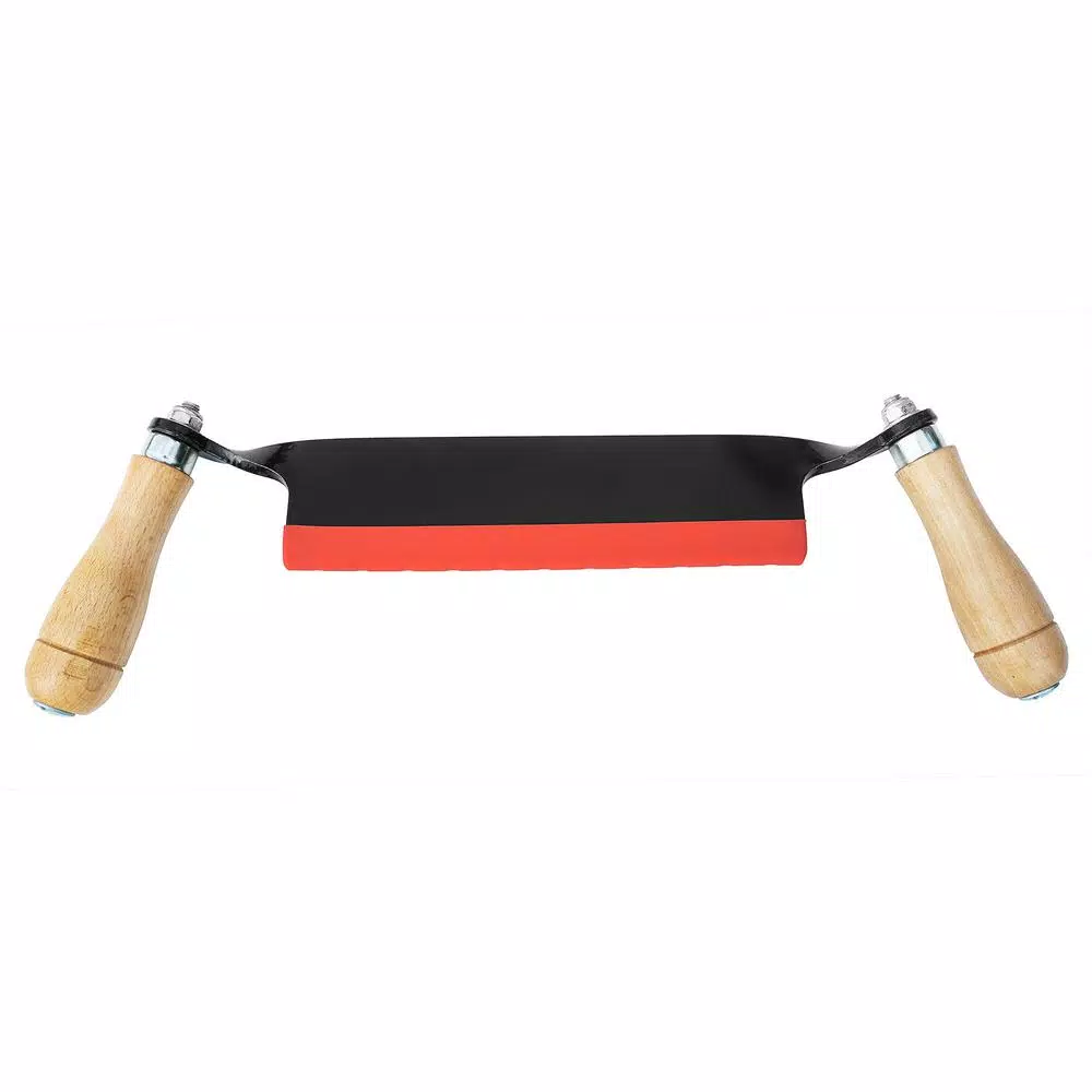 Earth Worth 16.75 in. Straight Draw Shave Tool with Hardened Steel Blade
