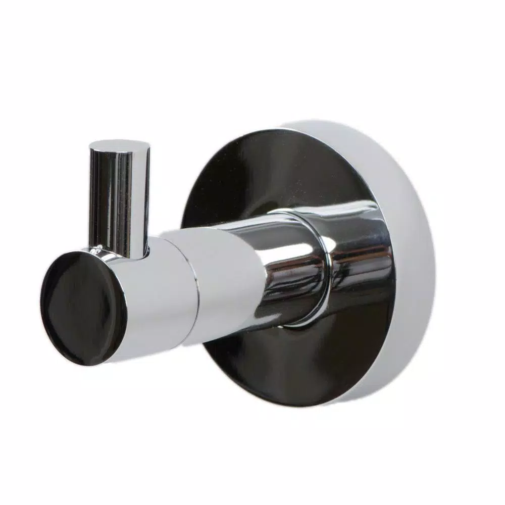 Italia Venezia 4-Piece Chrome Bathroom Hardware Set - Stainless Steel