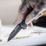 Gerber Highbrow Compact Assisted Opening Pocket Knife, 2.8 in. Drop Point Blade thumbnail 5